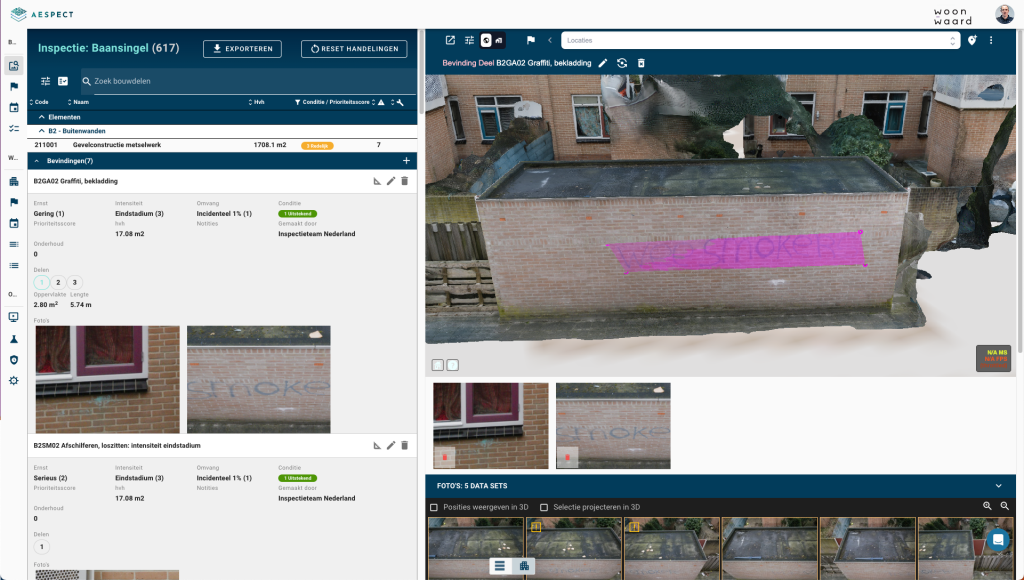 Een MJOP maken in online software Aespect